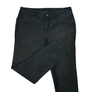 Lululemon ABC Slim Fit Jeans Men's 34X32 Black 5 Pocket Denim Straight‎